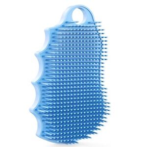 Blue Silicone Bath Brush (B7)